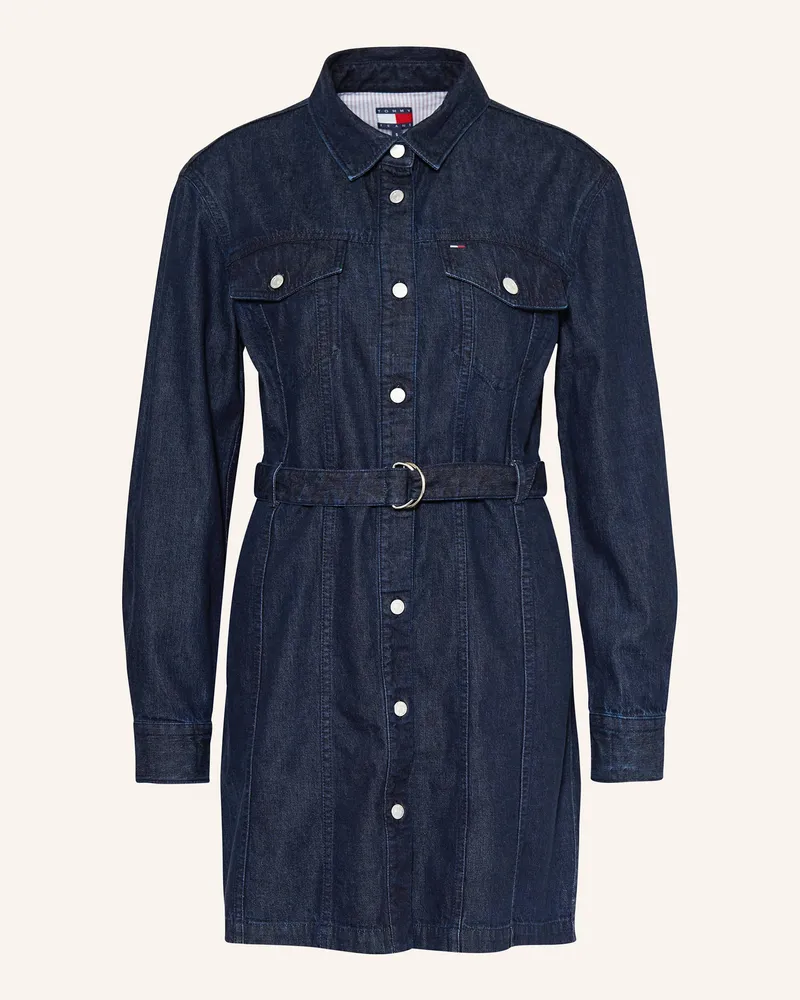 Tommy Hilfiger Hemdblusenkleid aus Jeans 1bk