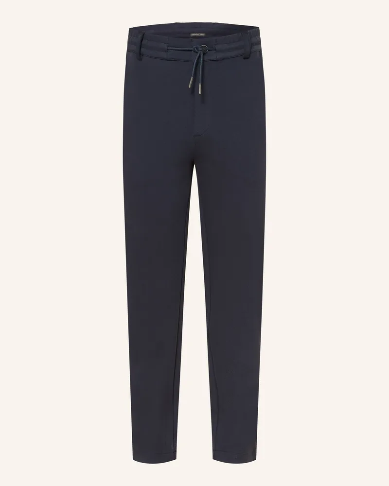 Fynch-Hatton Sweatpants Aus Piqué blau Dunkelblau