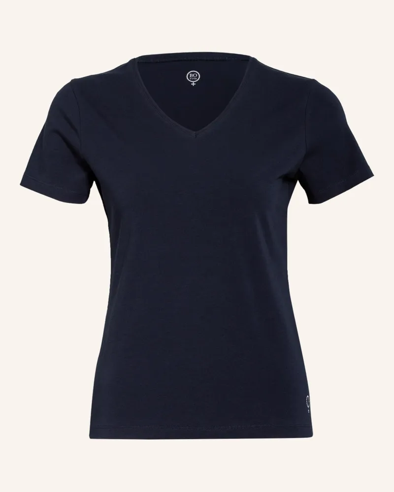 Boviva T-Shirt mit Schmucksteinen Dunkelblau