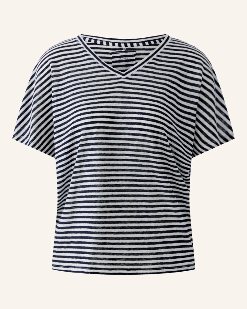 Oui  T-Shirt weiss Weiss