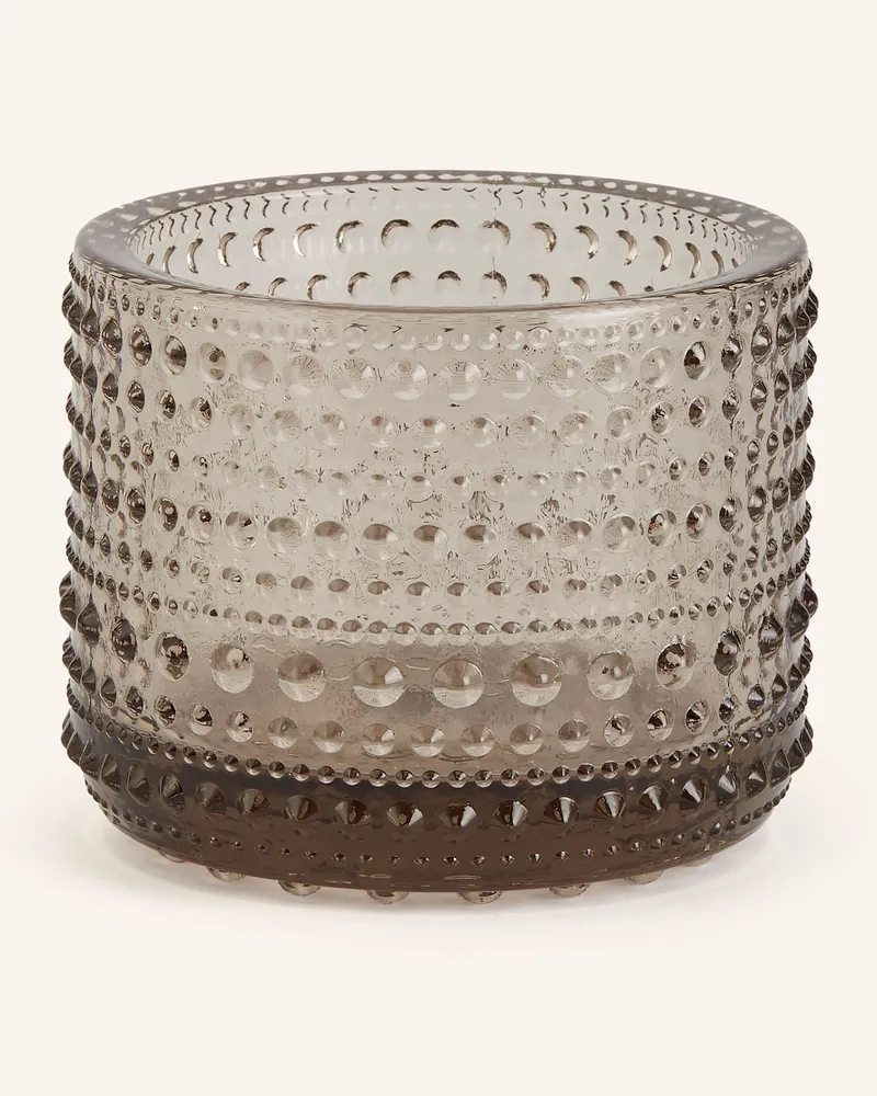 iittala Teelichthalter Kastehelmi beige Rosé