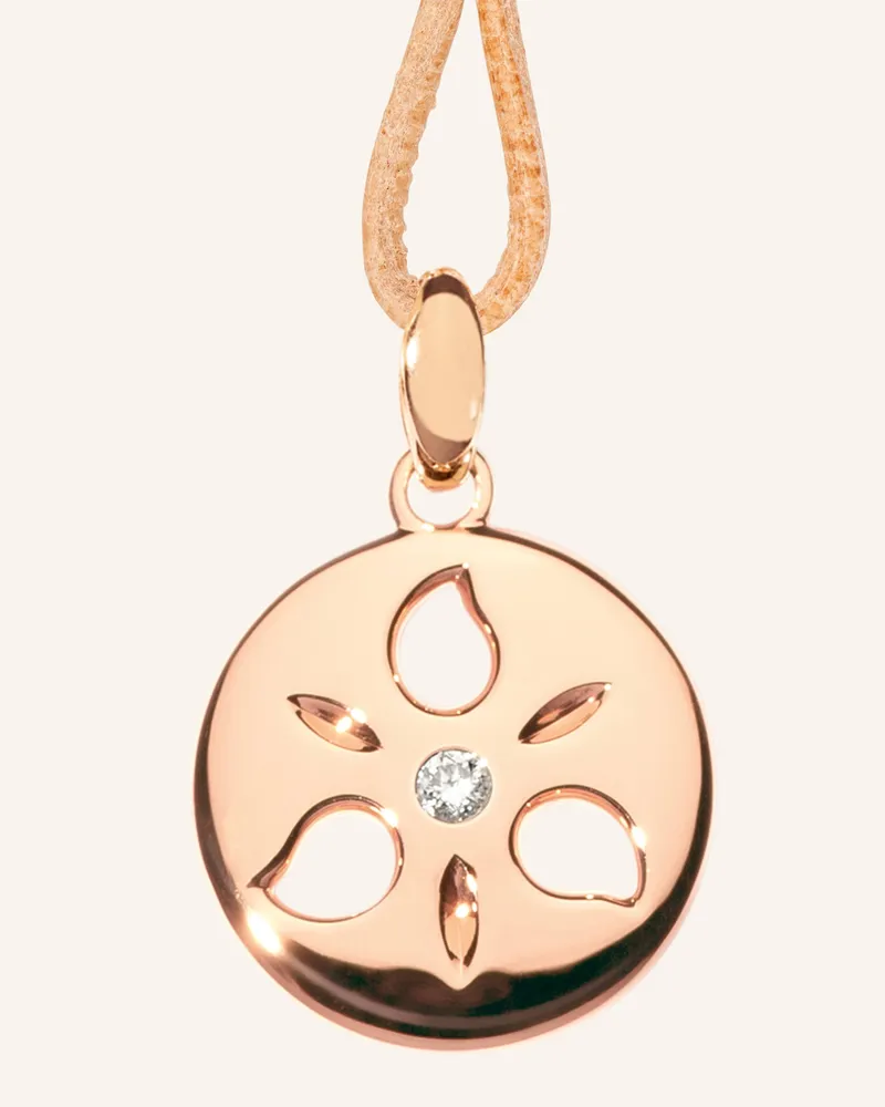 TAMARA COMOLLI Anhänger PENDANT SAND DOLLAR SMALL 18K Roségold Roségold