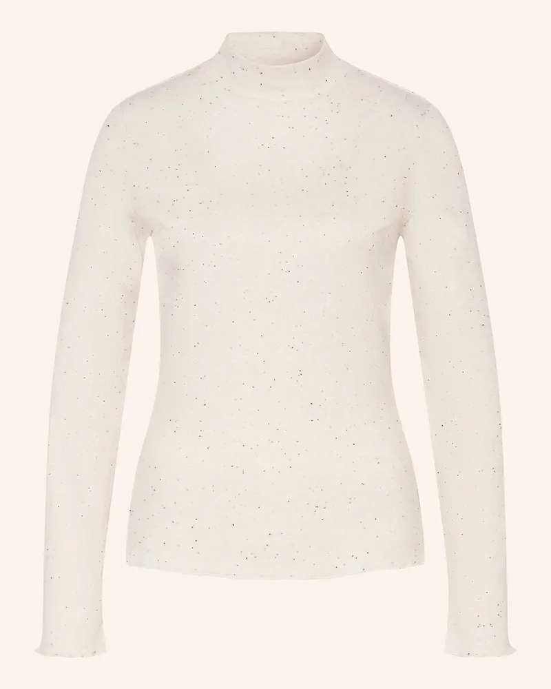 OPUS Longsleeve Suhanna Curly weiss Creme