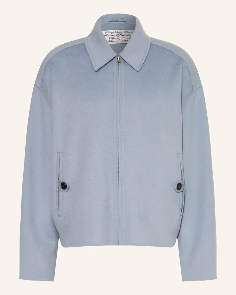 Acne Studios Overjacket blau Blaugrau