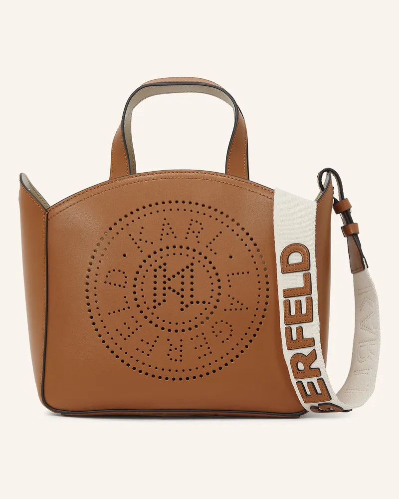 Karl Lagerfeld Handtasche Braun