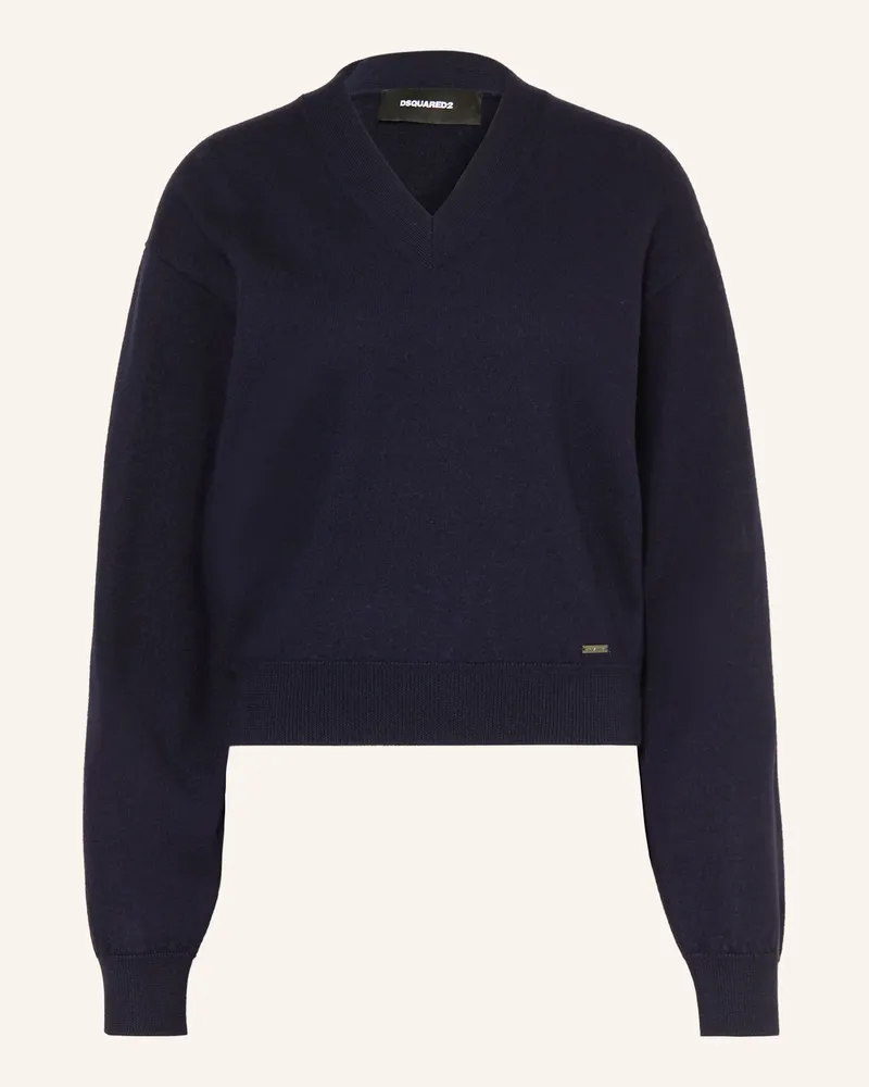 Dsquared2 Pullover blau Dunkelblau