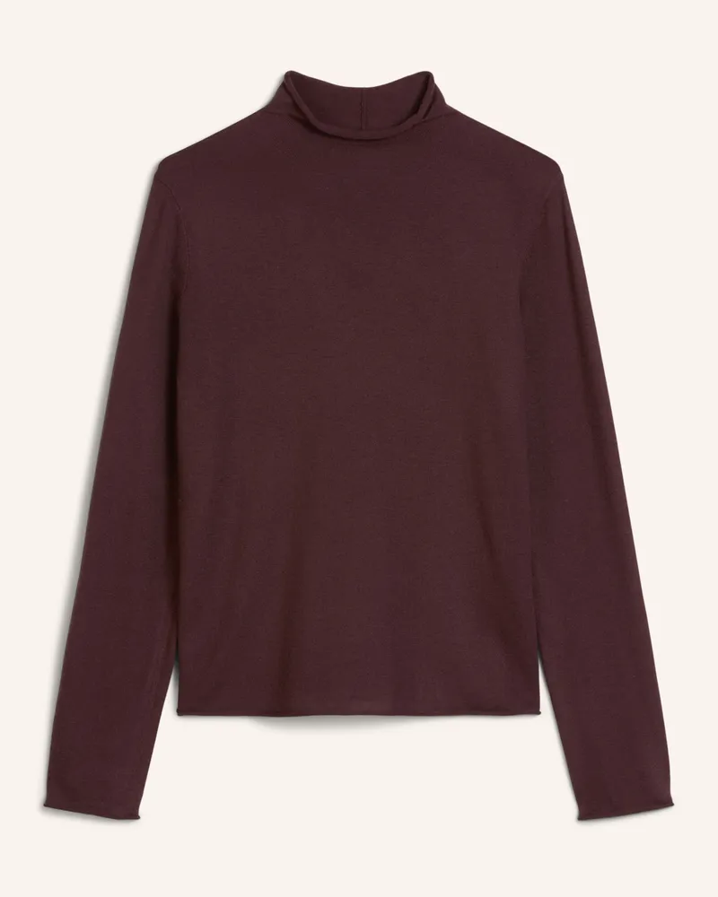 Marc O'Polo Rollkragenpullover Dunkelrot