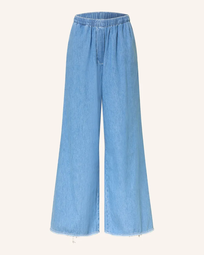 American Vintage Wide Leg Jeans Izeway blau Blau