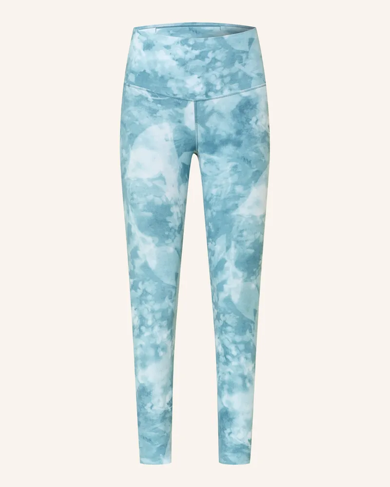 Nike Tights Zenvy gruen Petrol