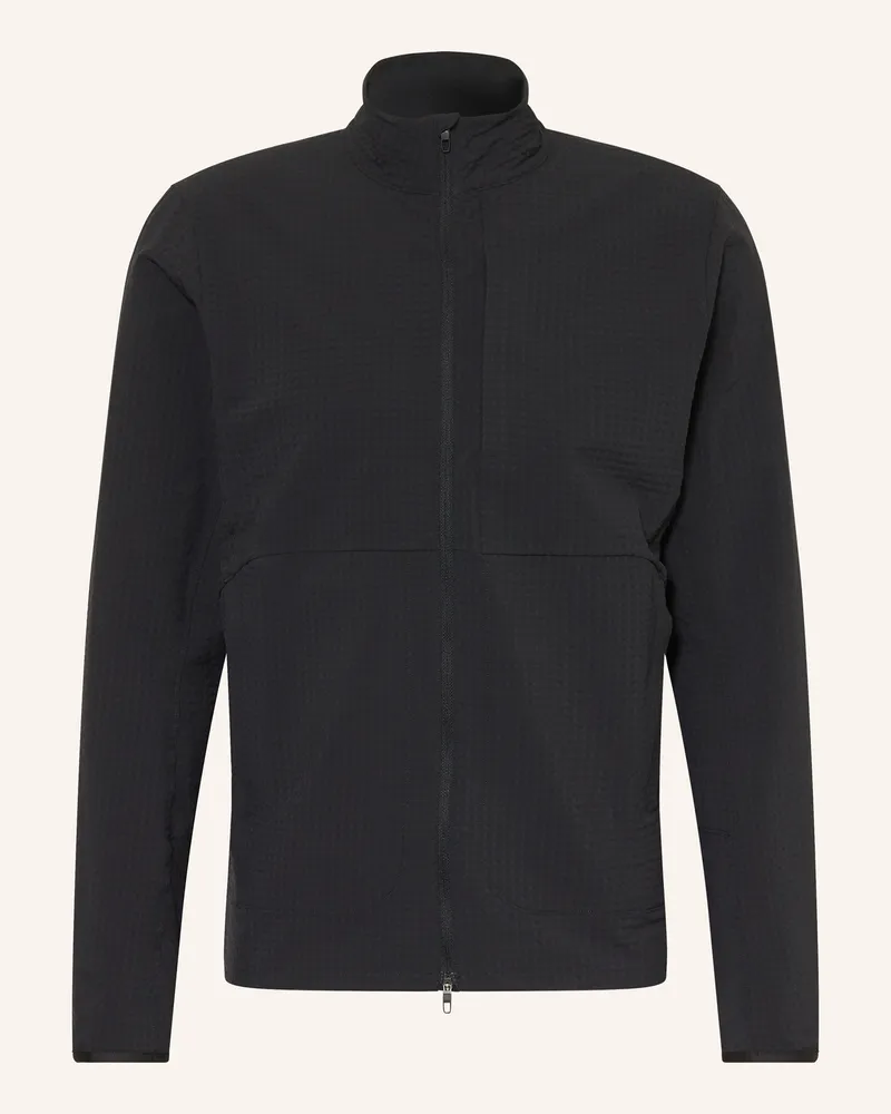 LULULEMON Laufjacke GRID FLEECE FULL-ZIP Schwarz