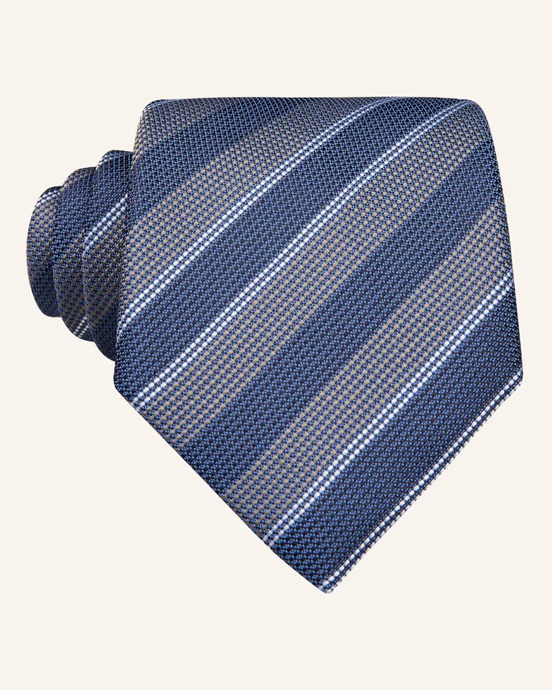HUGO BOSS Krawatte C-TIE Blau