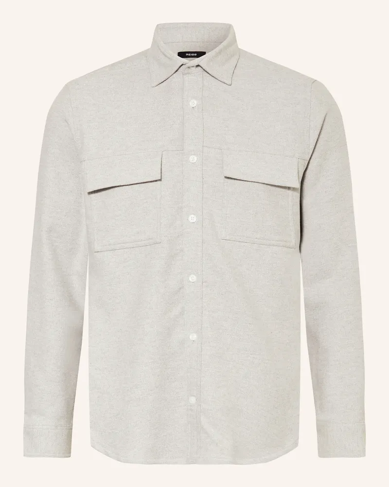 Reiss Overshirt CAMBER Hellgrau