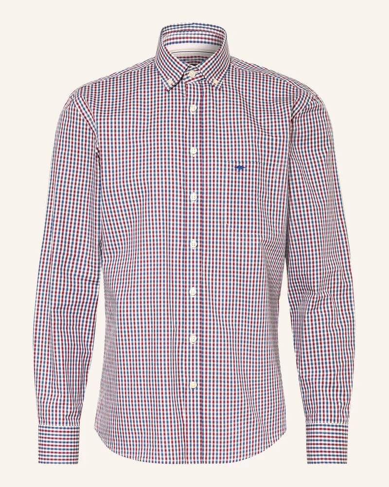 Fynch-Hatton Hemd Regular Fit Dunkelrot