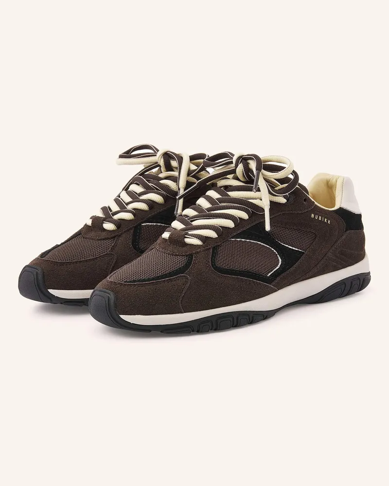 Nubikk Sneaker Benny Morgan braun Dunkelbraun