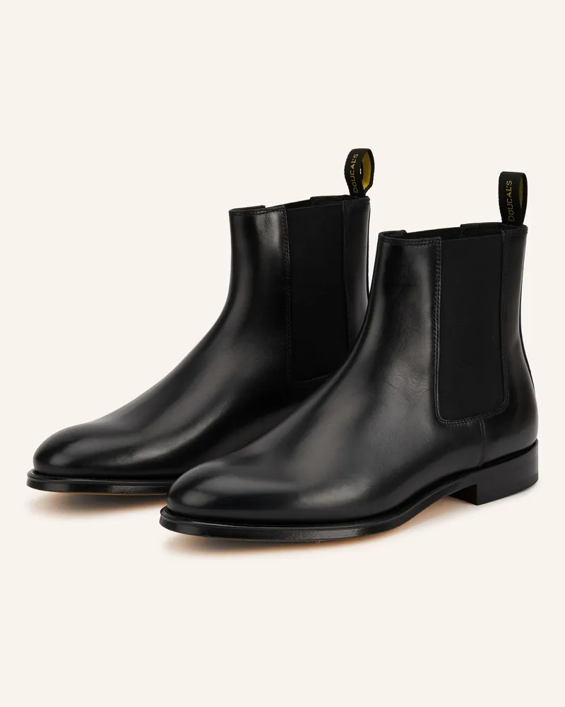 Doucal´s Chelsea-Boots Deco schwarz Schwarz