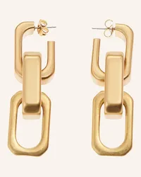 Vanessa Baroni Ohrhänger BIG TANK EARRING VINTAGE GOLD by GLAMBOU Gold