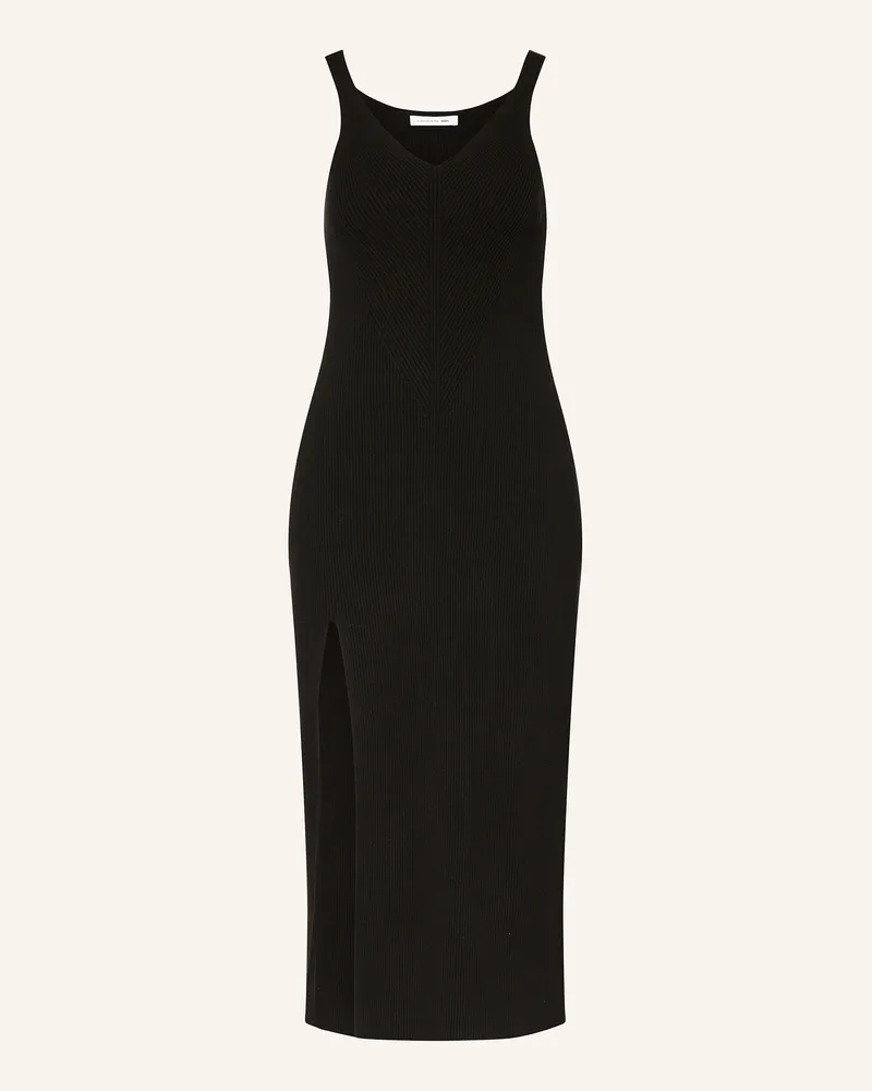 Lacoste Strickkleid Schwarz