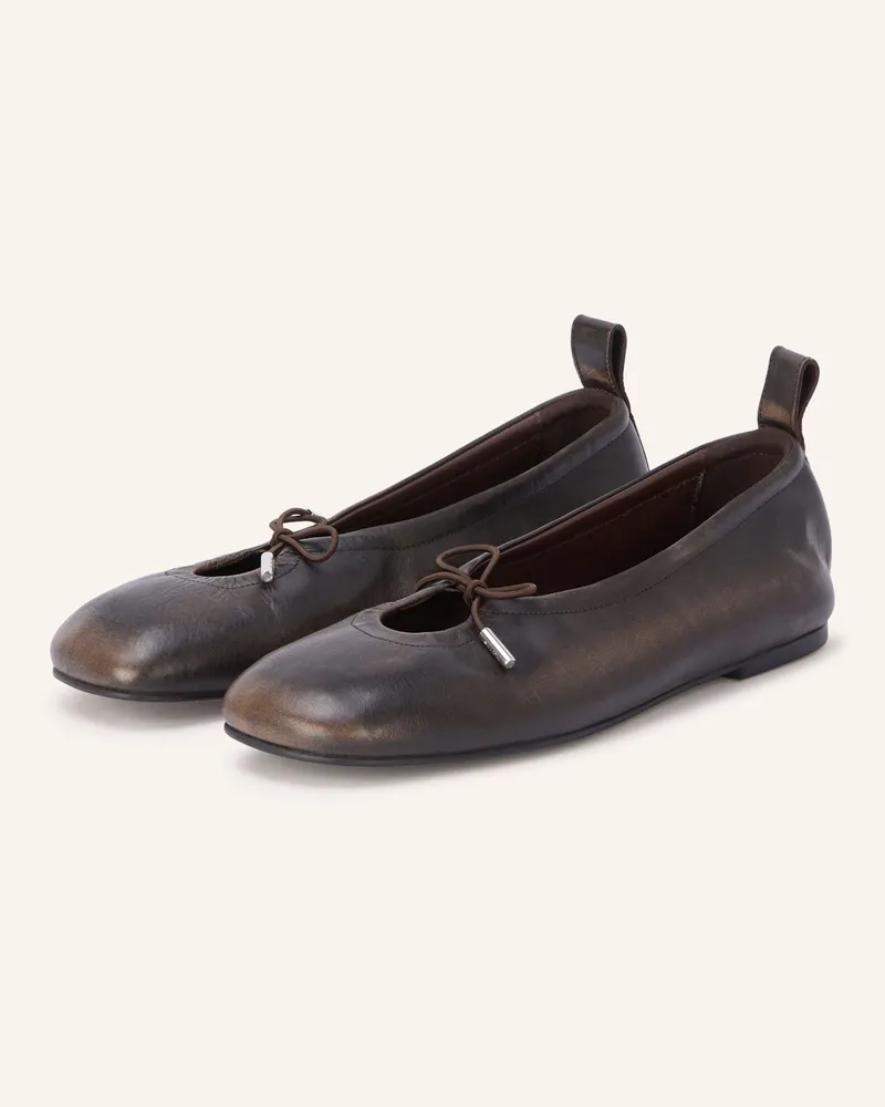 Alohas Ballerinas Rosalind braun Dunkelbraun