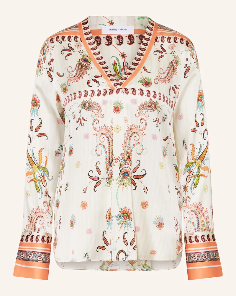Darling Harbour Blusenshirt aus Seide Apricot