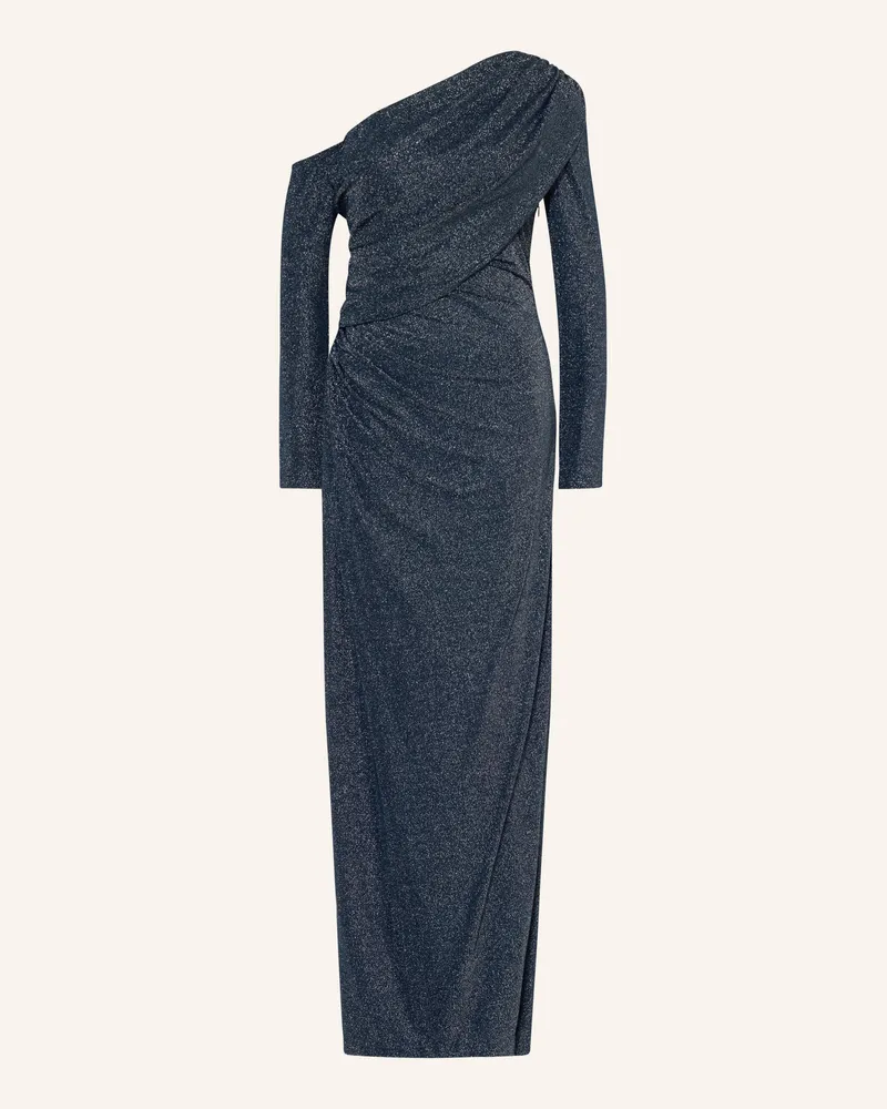 Adrianna Papell Abendkleid Mit Glitzergarn blau Dunkelblau