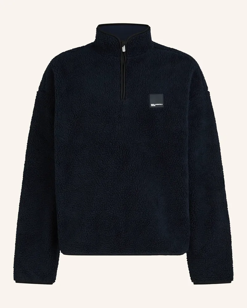 Karl Lagerfeld Sweatshirt blau Dunkelblau