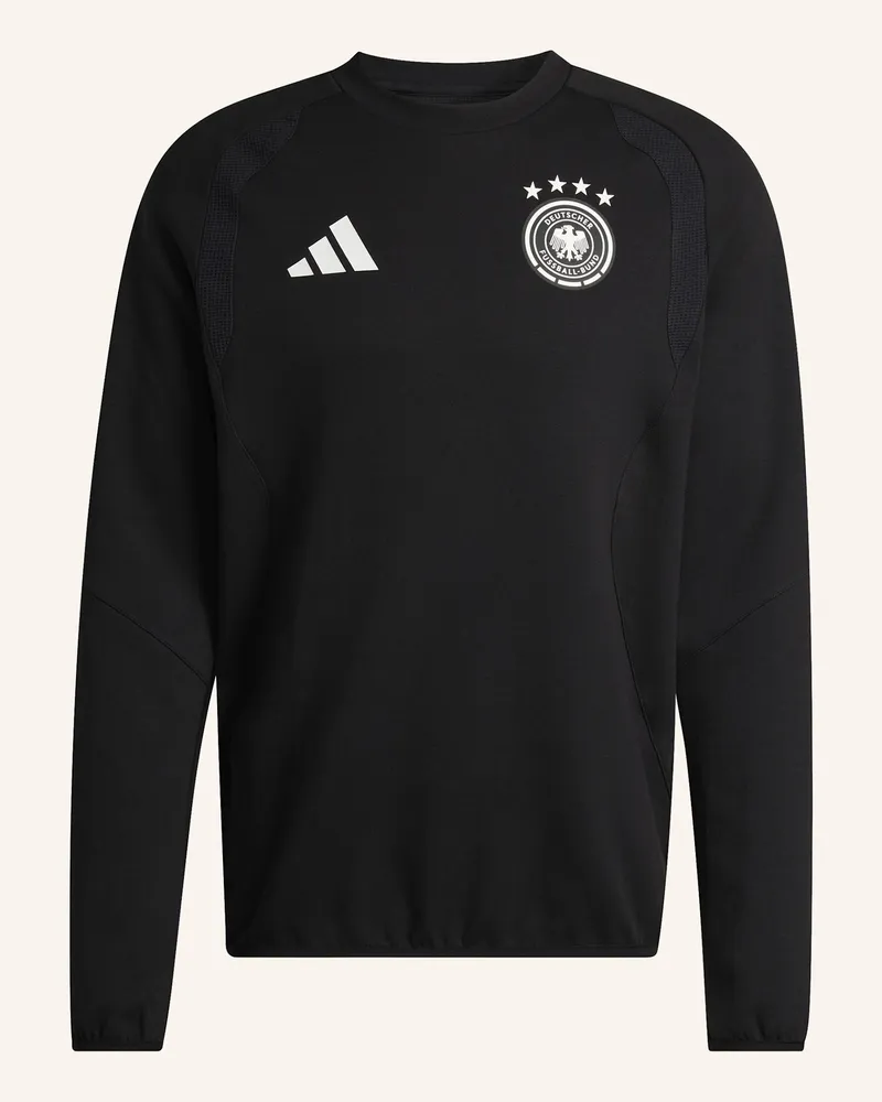 adidas Deutschland Tiro Travel Sweatshirt, Rundhalsausschnitt schwarz Schwarz
