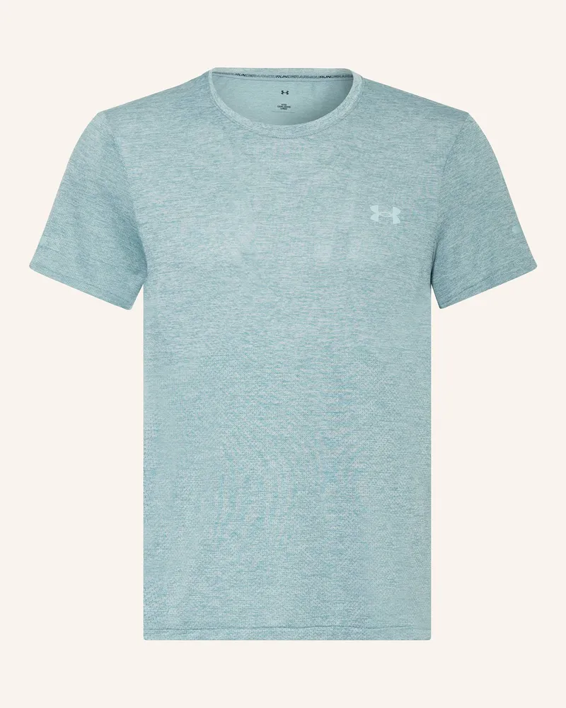 Under Armour Laufshirt Ua Seamless Stride grau Blau
