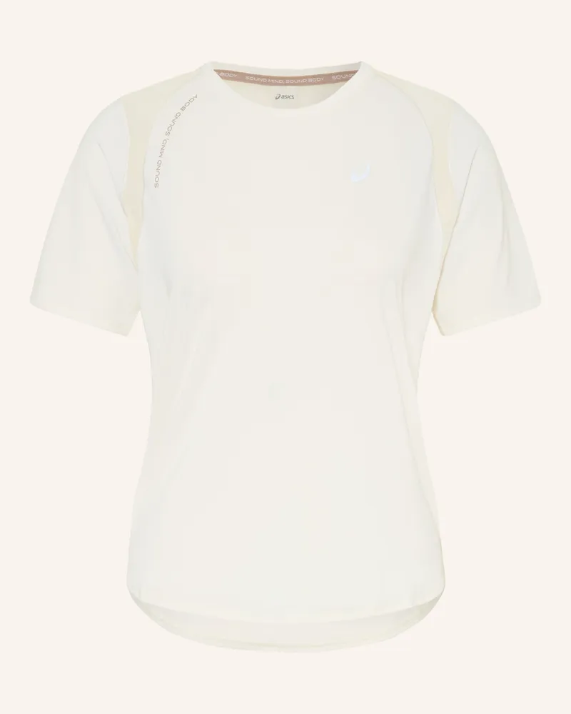 Asics Funktionsshirt Road weiss Creme