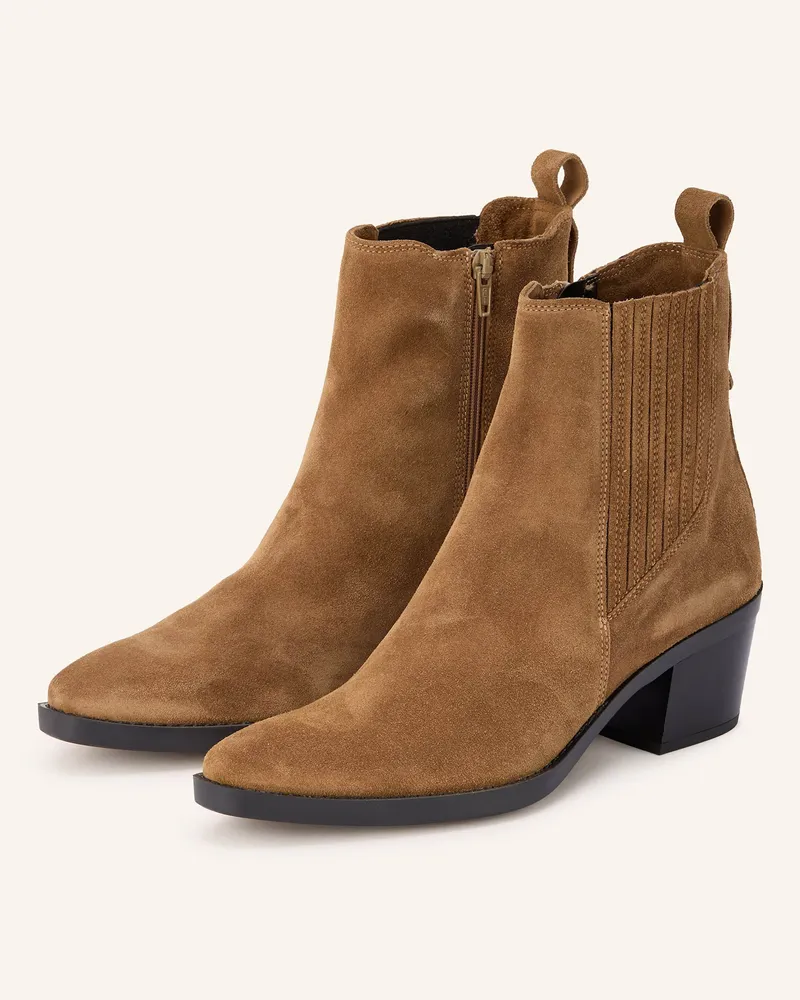 Marc O'Polo Cowboy Boots LUNA 2B Hellbraun