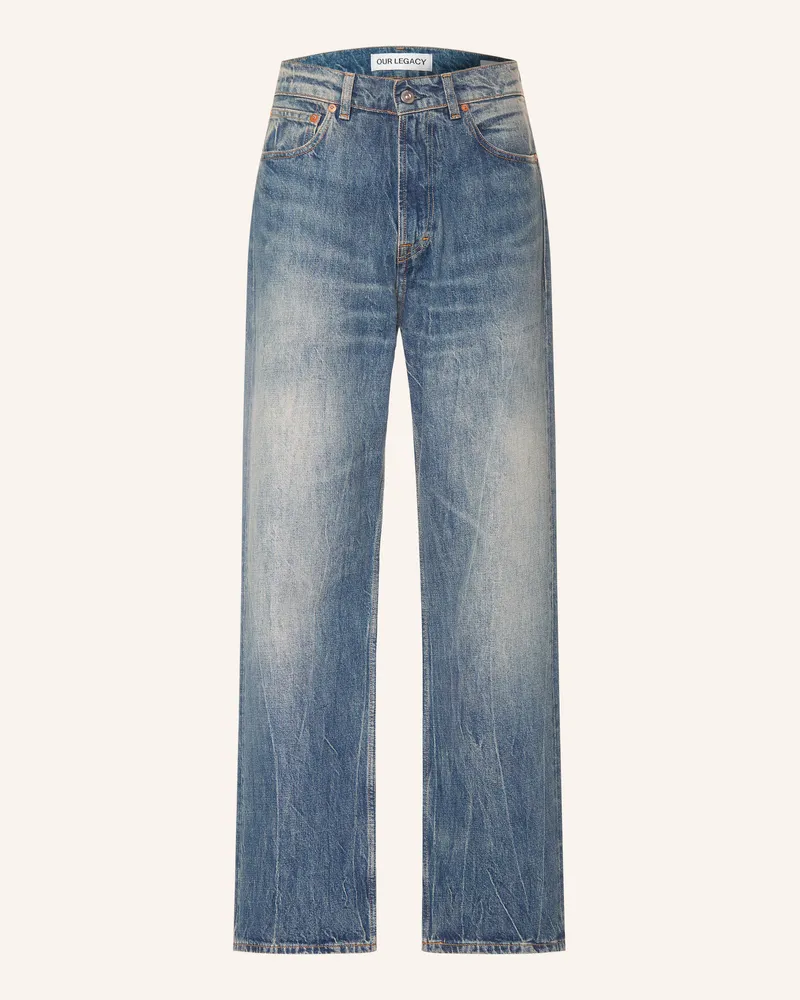Our Legacy Jeans Third Cut Relaxed Fit blau River