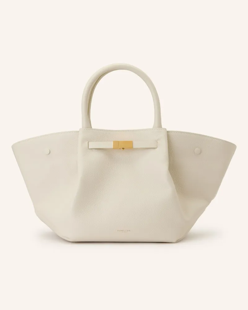 DeMELLIER Handtasche The Midi New York weiss Ecru