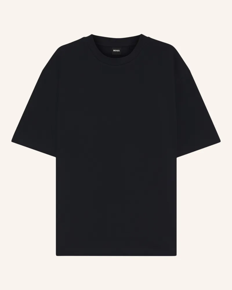 HUGO BOSS T-Shirt P-TAMES 205_IN Relaxed Fit Dunkelblau