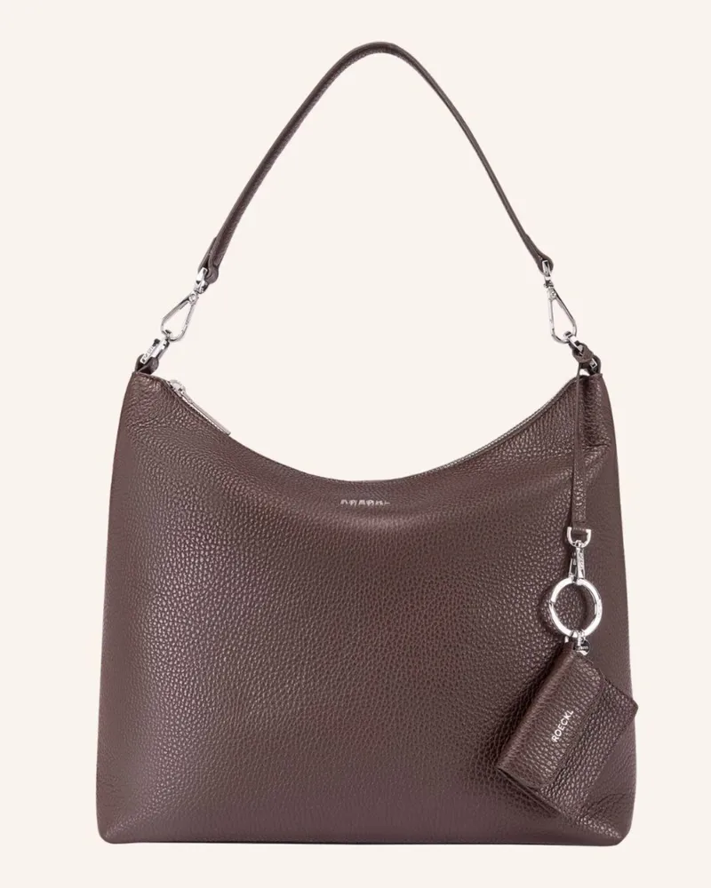Roeckl Schultertasche DIANA Braun