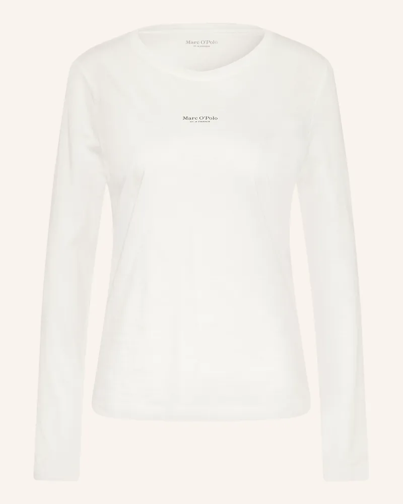Marc O'Polo Schlafshirt weiss Weiss