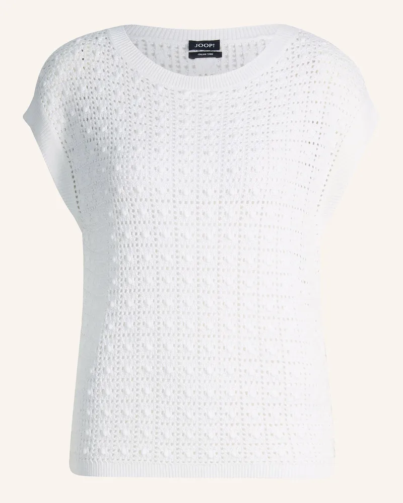 JOOP! Strickshirt Weiss