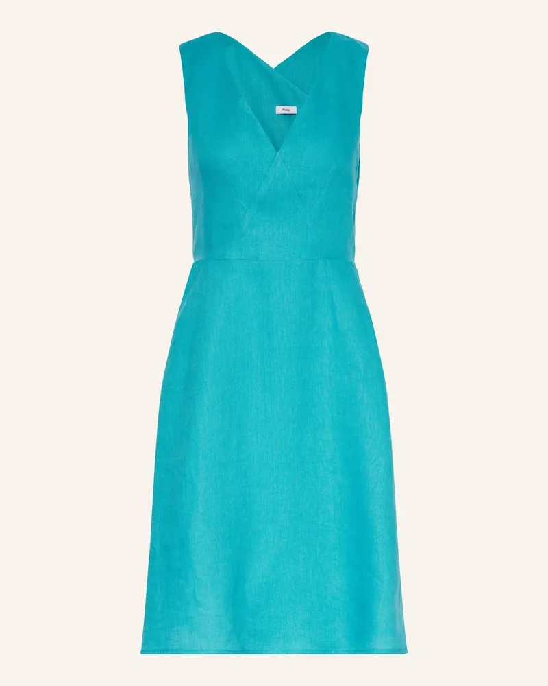 Riani Leinenkleid blau Petrol