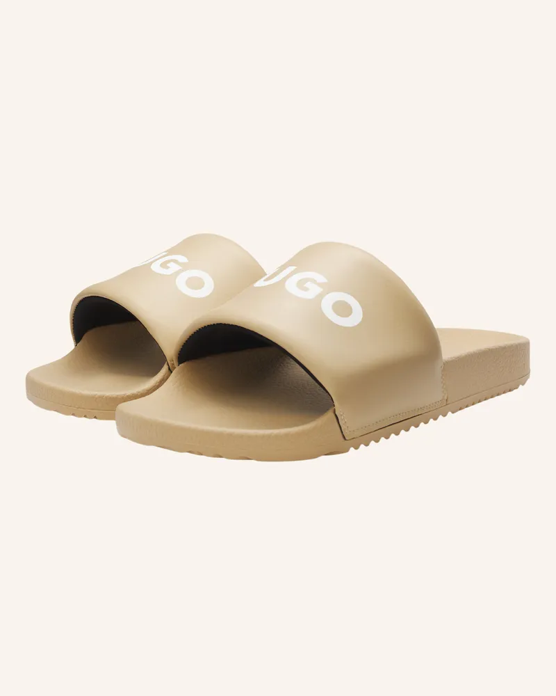 HUGO BOSS Sandalen Timein_Slid_Pdemlg beige Beige