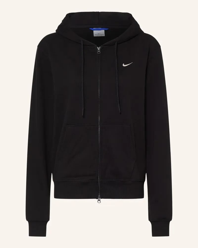 Nike Sweatjacke Studio Fleece schwarz Schwarz