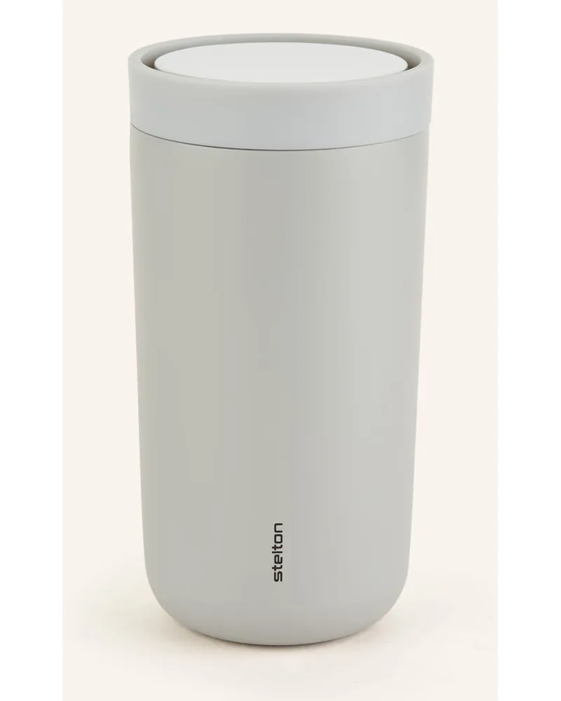 Stelton Thermobecher TO GO CLICK Grau