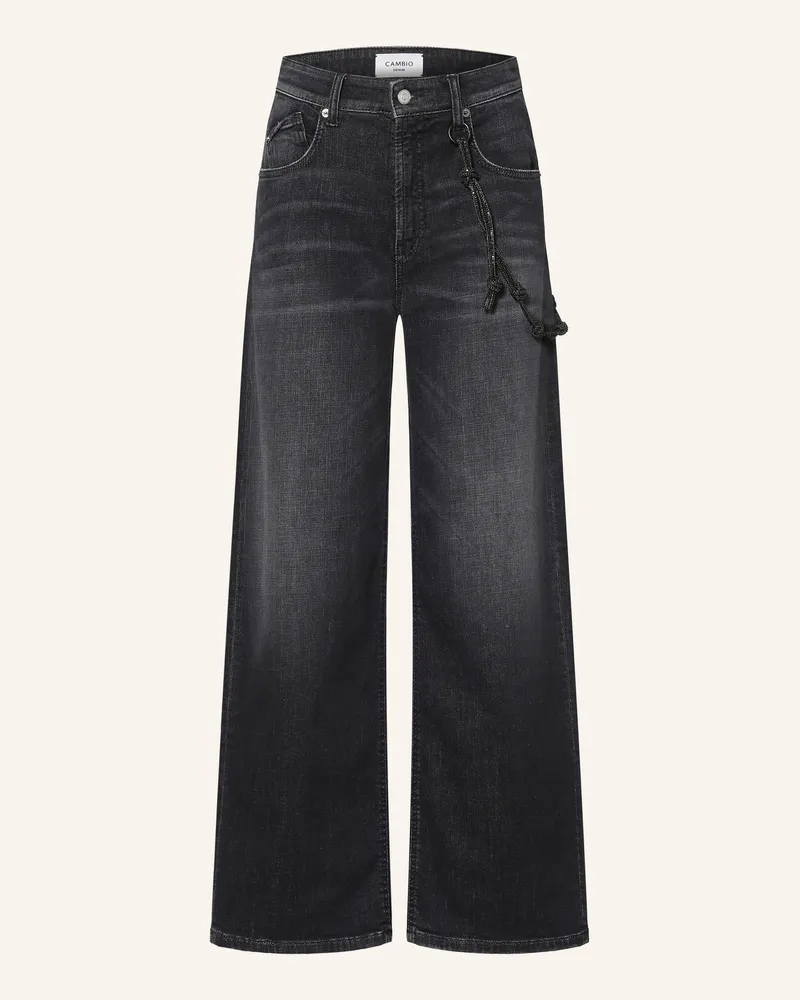 Cambio Boyfriend Jeans schwarz 5206