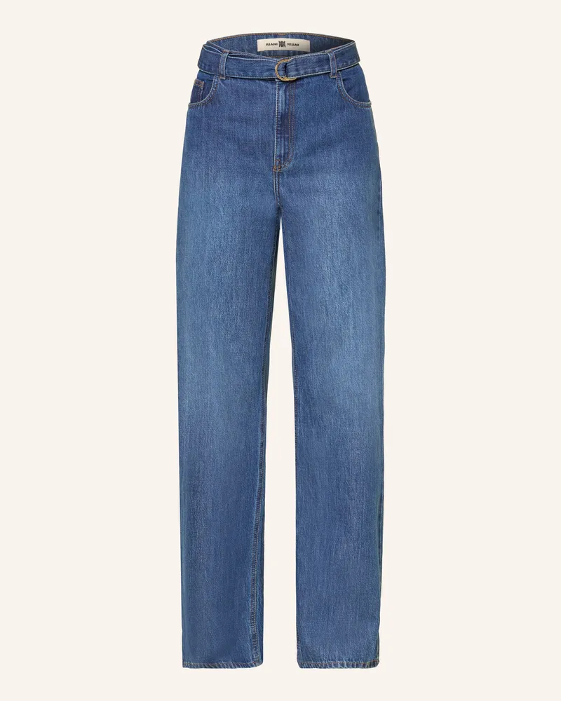 Riani Wide Leg Jeans blau 448