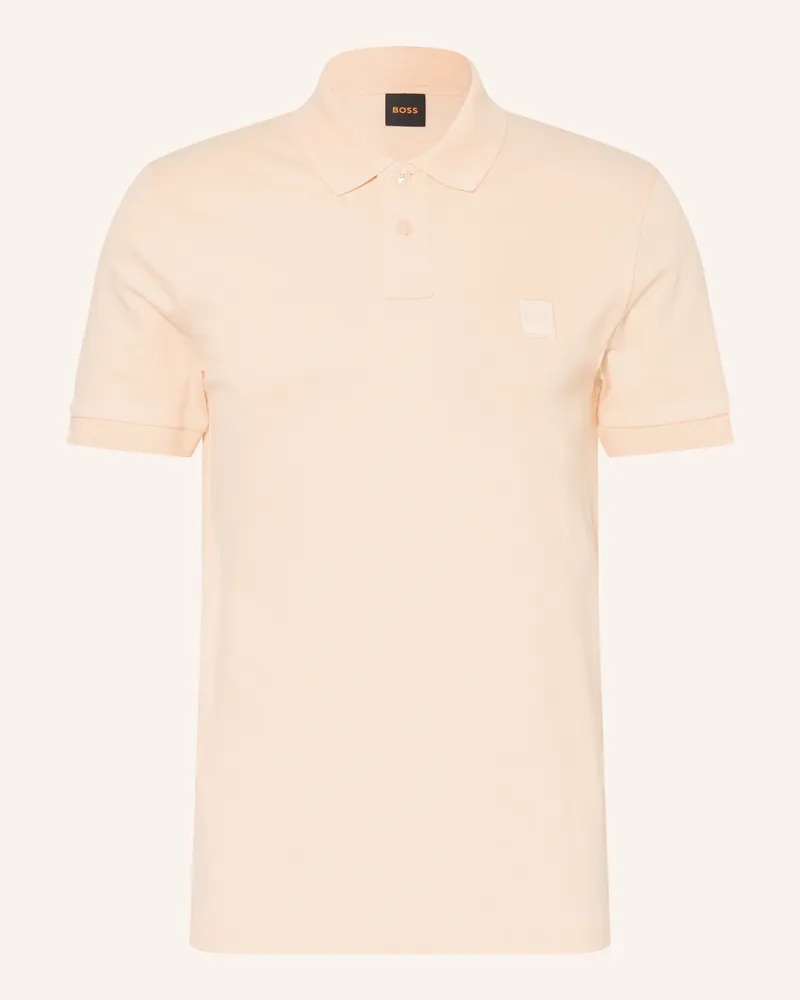 HUGO BOSS Jersey-Poloshirt Passenger orange Hellorange