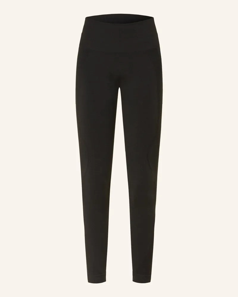 Icebreaker Funktionswäsche-Hose MER 260 ZONEKNIT SEAMLESS 25 mit Merinowolle Schwarz