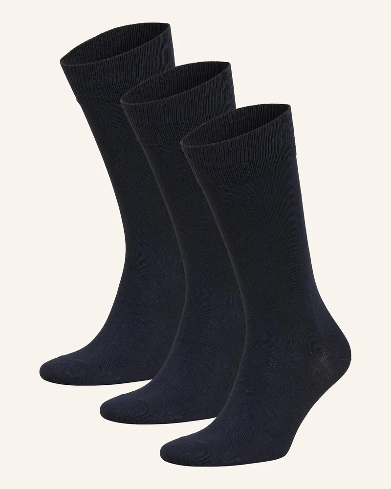 HUGO BOSS 3er-Pack Socken Dunkelblau