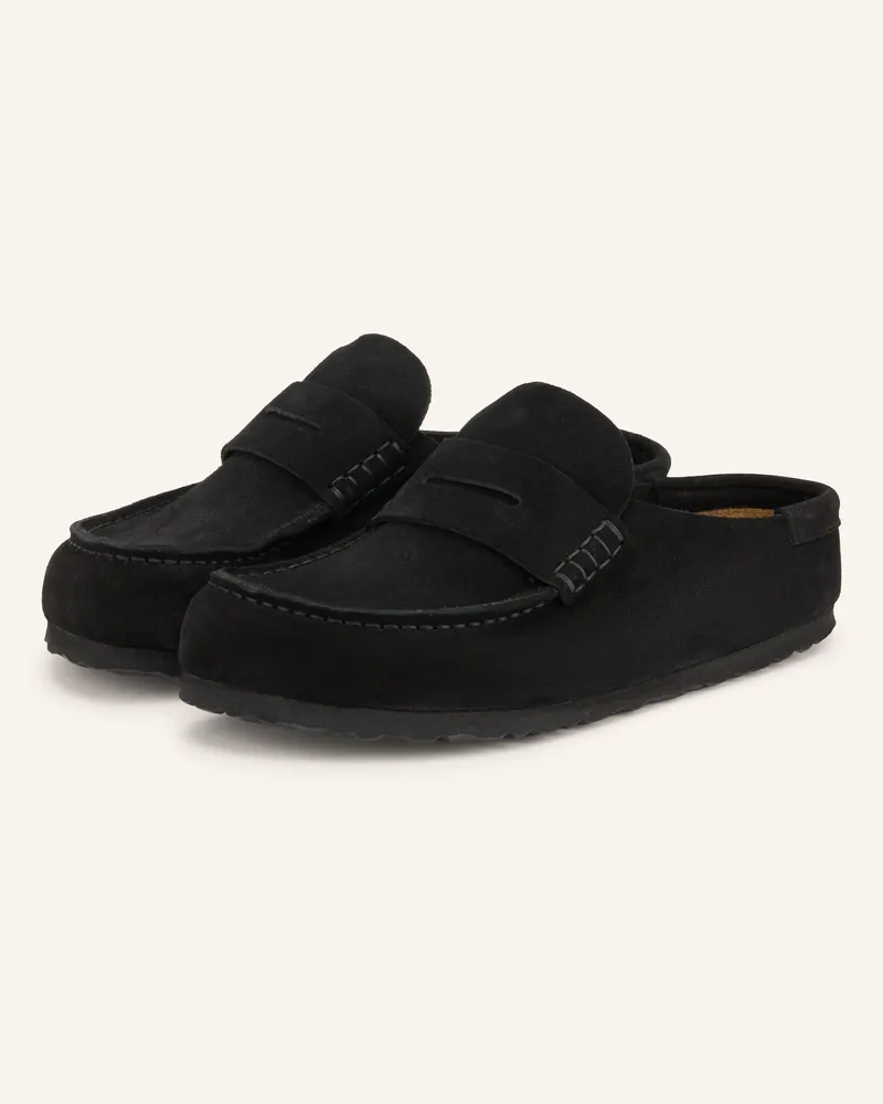Birkenstock Pantoletten Naples Wrapped schwarz Schwarz