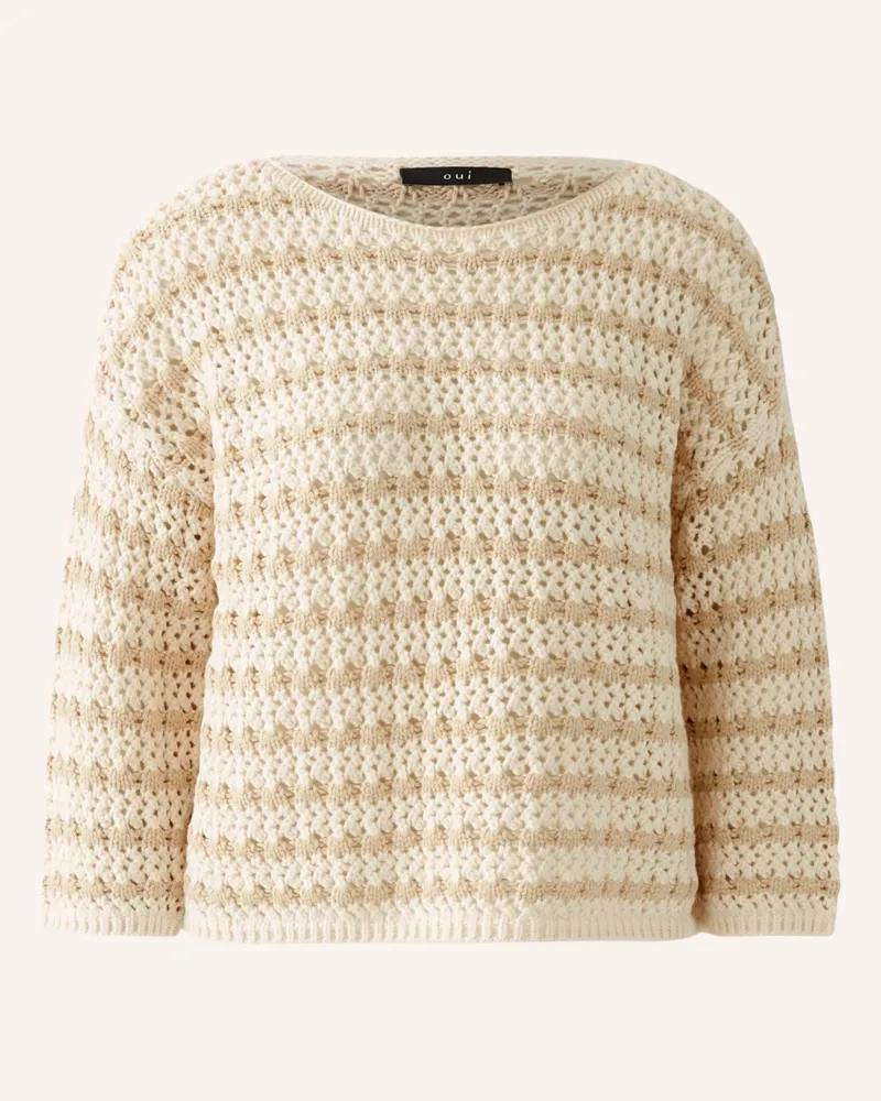 Oui  Pullover Beige