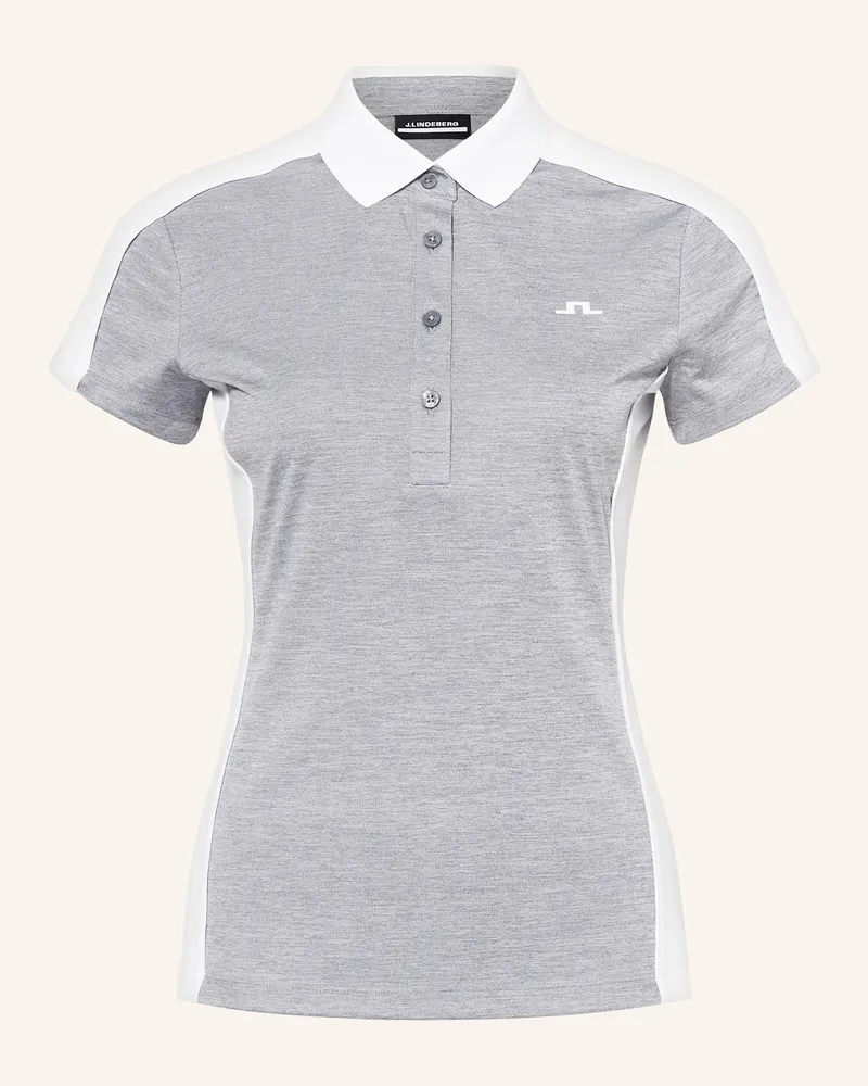 J.Lindeberg Funktions-Poloshirt grau Grau
