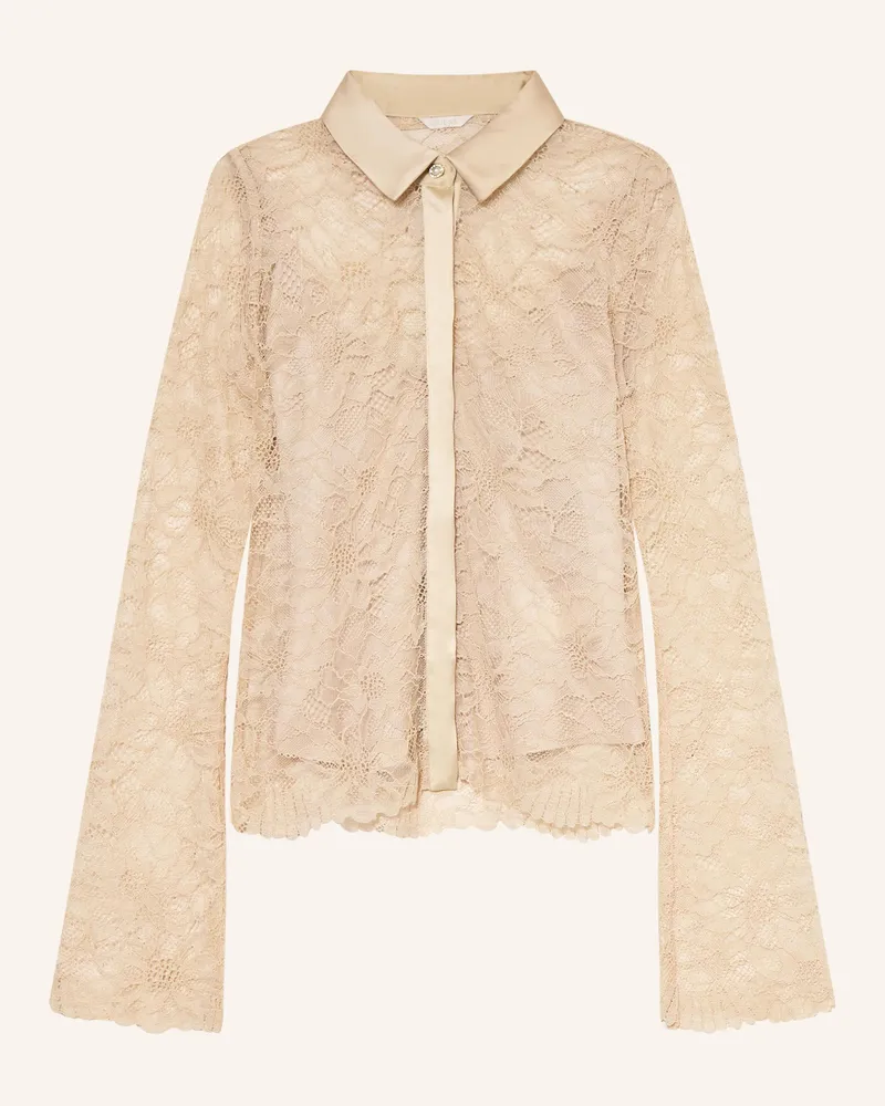 Guess Spitzenbluse ANTOINETTE Beige