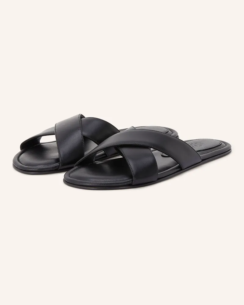 Gia Borghini Pantoletten HINA Schwarz