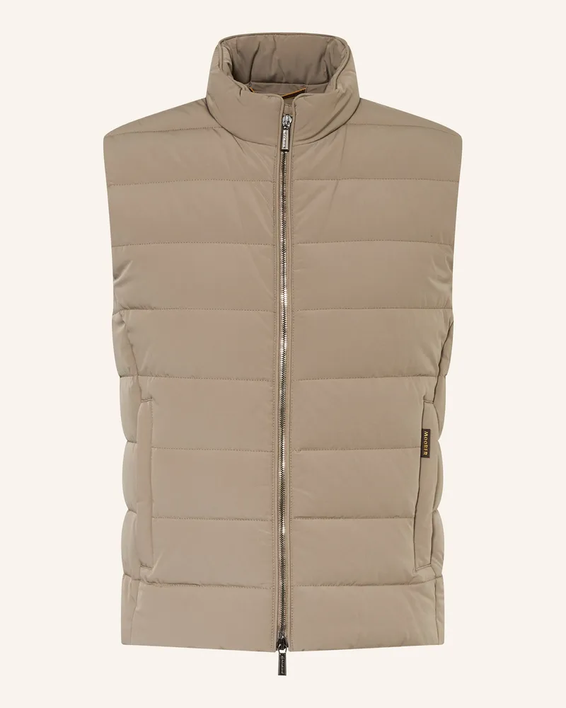 MOORER Daunenweste Olliver beige Hellbraun